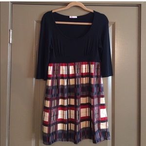 Plaid Babydoll Dress